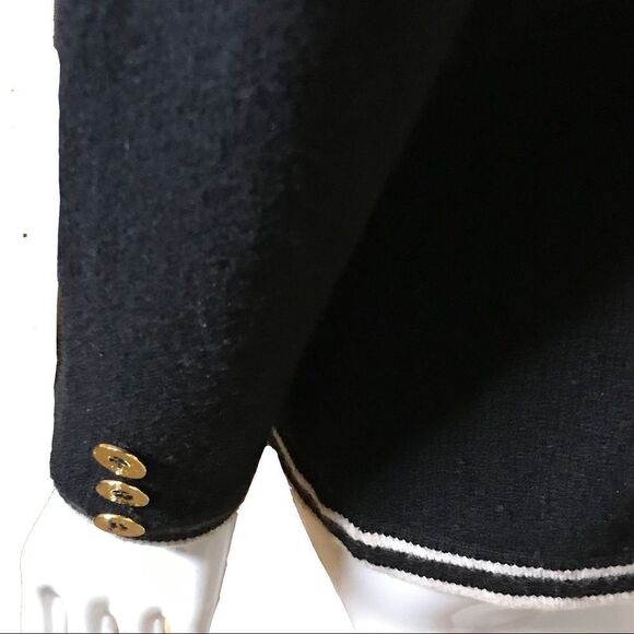 Ballantyne Cashmere Cardigan Sweater Blue Medium - Picture 9 of 16